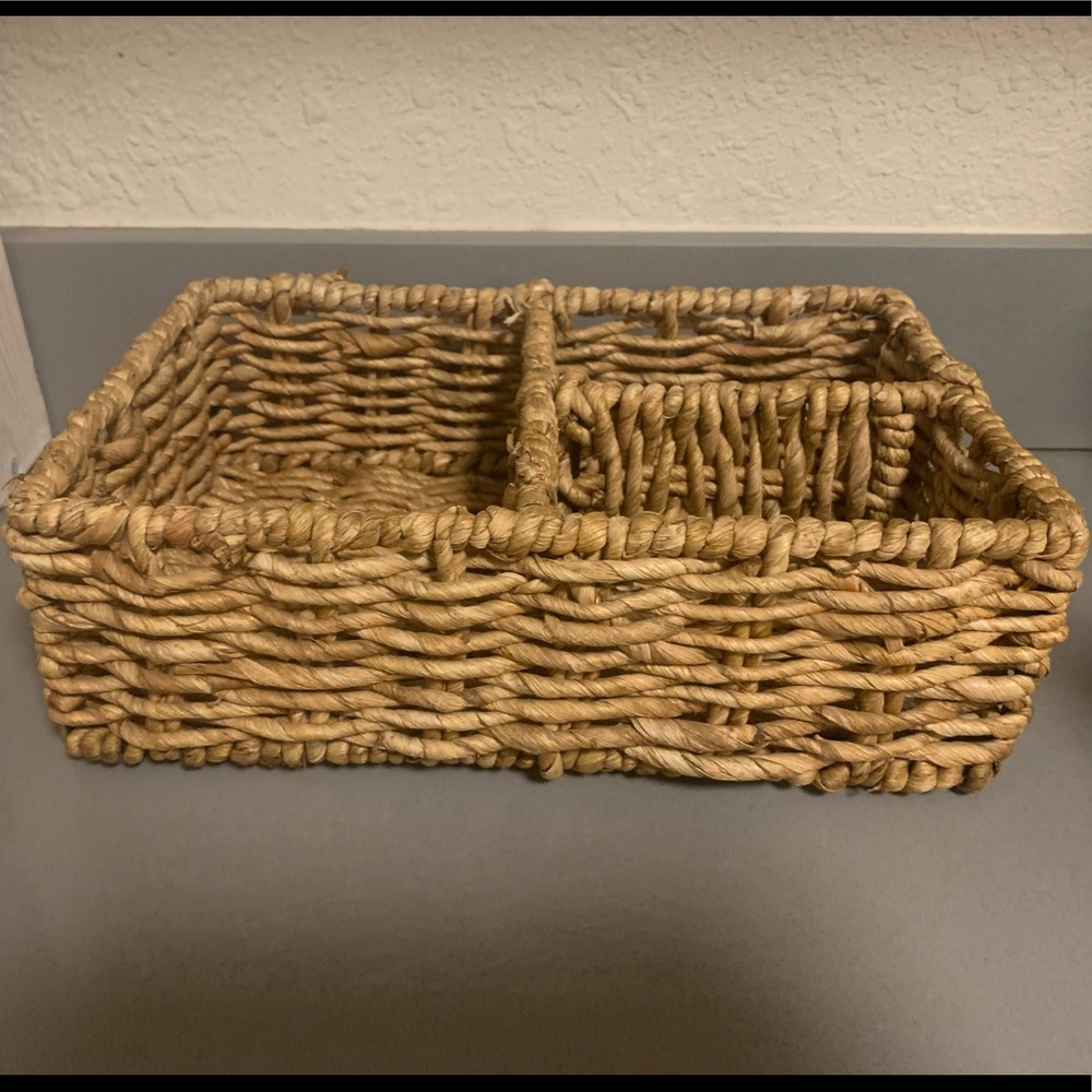 Opalhouse Wicker Basket Organizing Tray